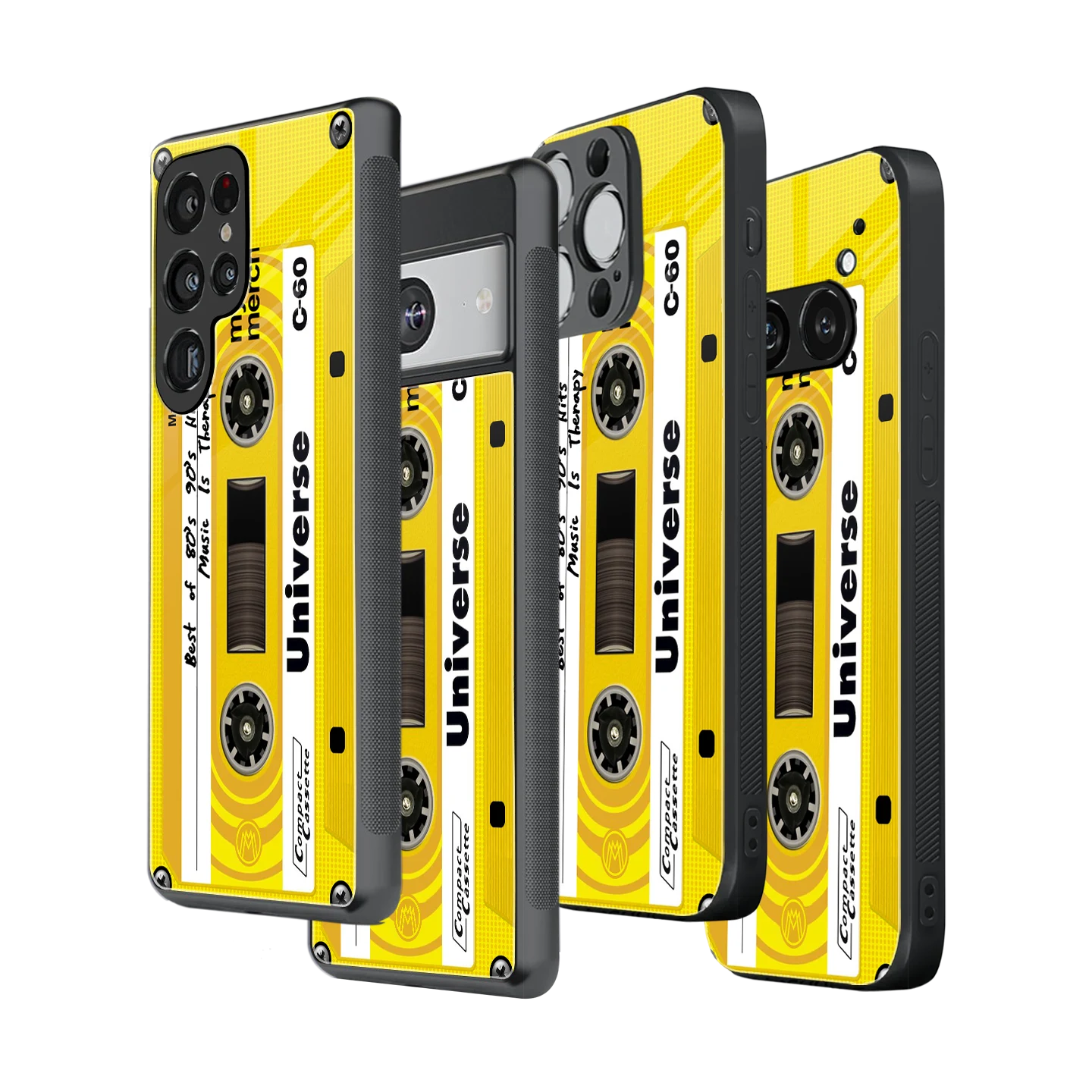 Stylish Glass Back Case for All Smartphones – iPhone, Samsung, OnePlus, Pixel, Redmi, Oppo, Vivo, Motorola