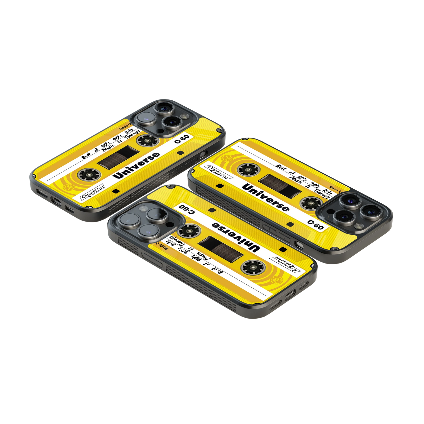 Luxury Glass Back Mobile Cover for iPhone, Samsung Galaxy, OnePlus, Pixel, Redmi & More