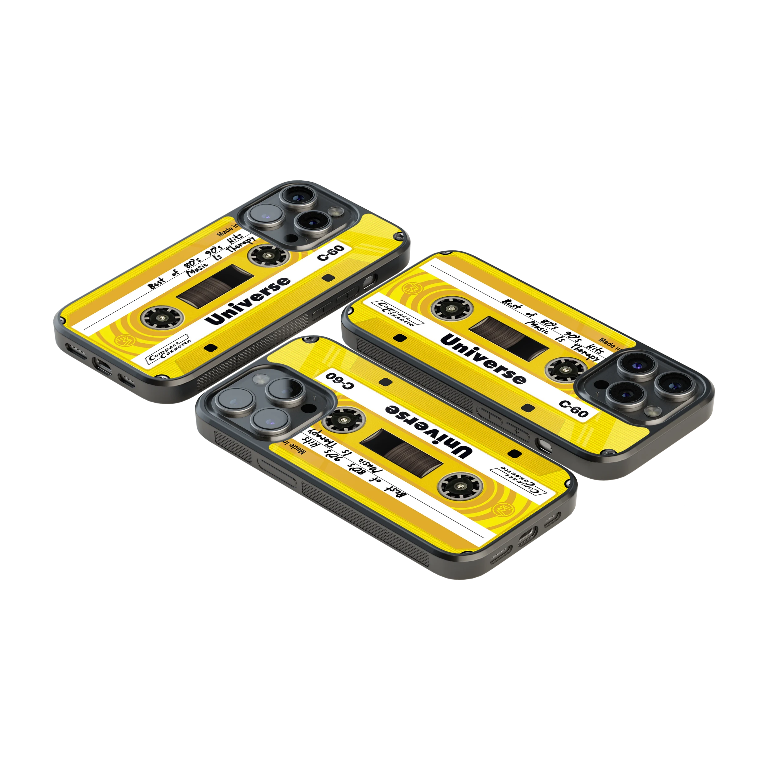 Luxury Glass Back Mobile Cover for iPhone, Samsung Galaxy, OnePlus, Pixel, Redmi & More