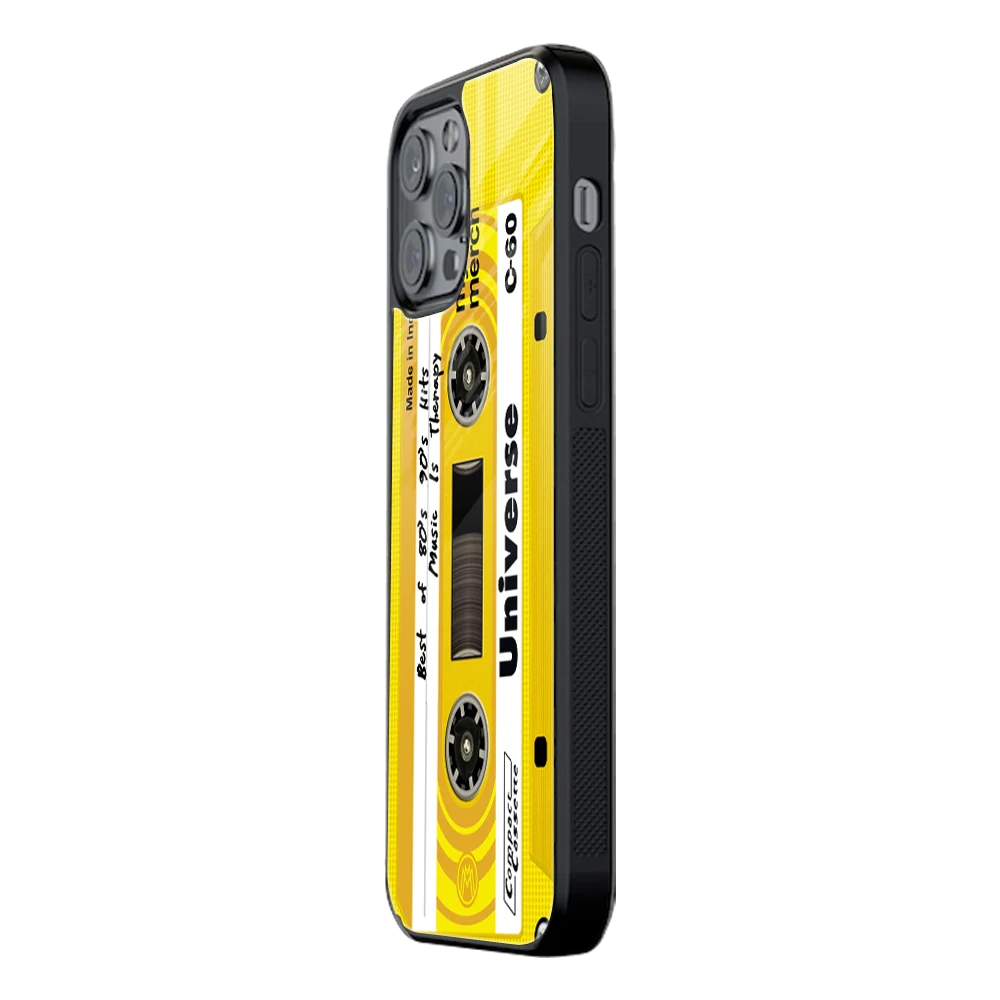 Slim Glass Back Phone Case for Multiple Brands – iPhone, Samsung, Redmi, OnePlus, Oppo, Vivo