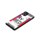 my bed boarding pass ticket back phone cover | glass case for nothing phone 1
