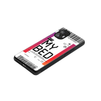 my bed boarding pass ticket back phone cover | glass case for nothing phone 2