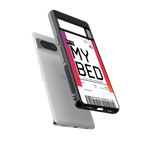 my bed boarding pass ticket back phone cover | glass case for Google Pixel 8