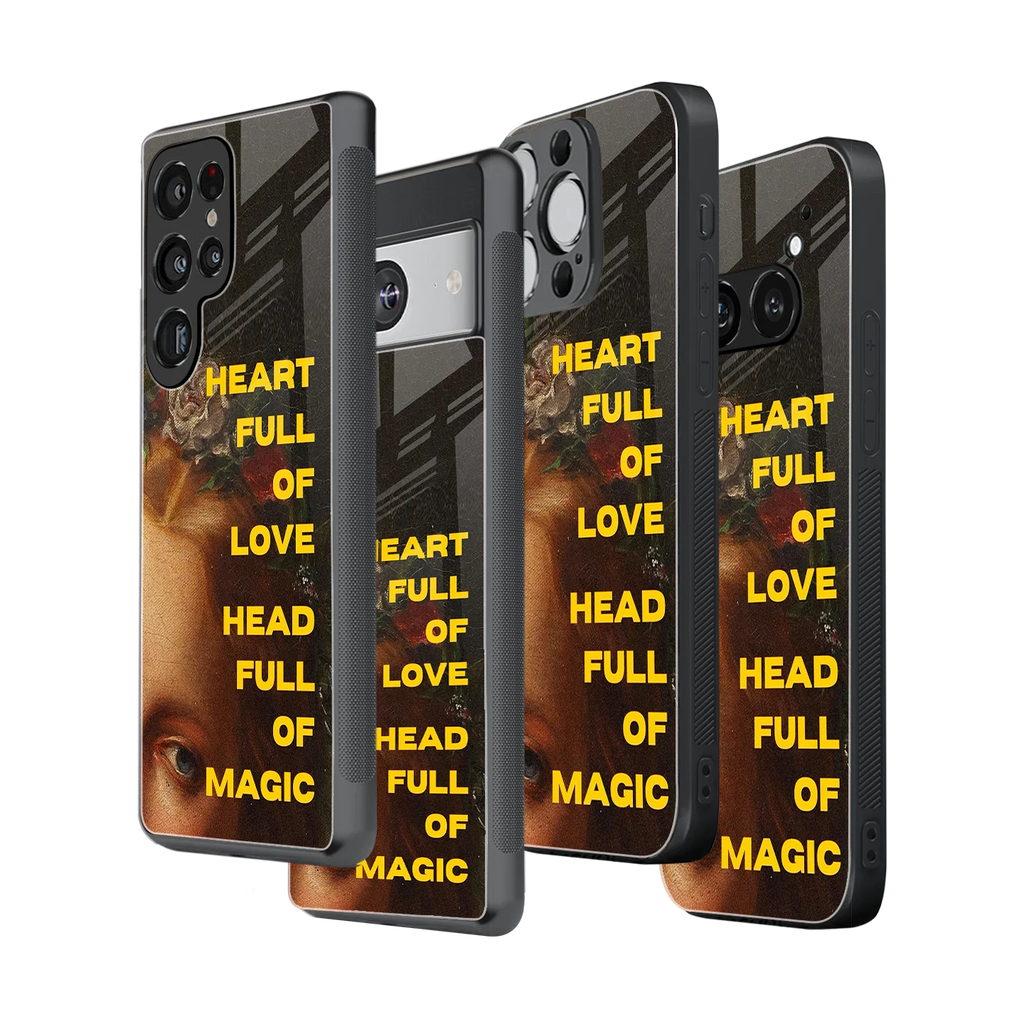 Stylish Glass Back Case for All Smartphones iPhone, Samsung, OnePlus, Pixel, Redmi, Oppo, Vivo, Motorola