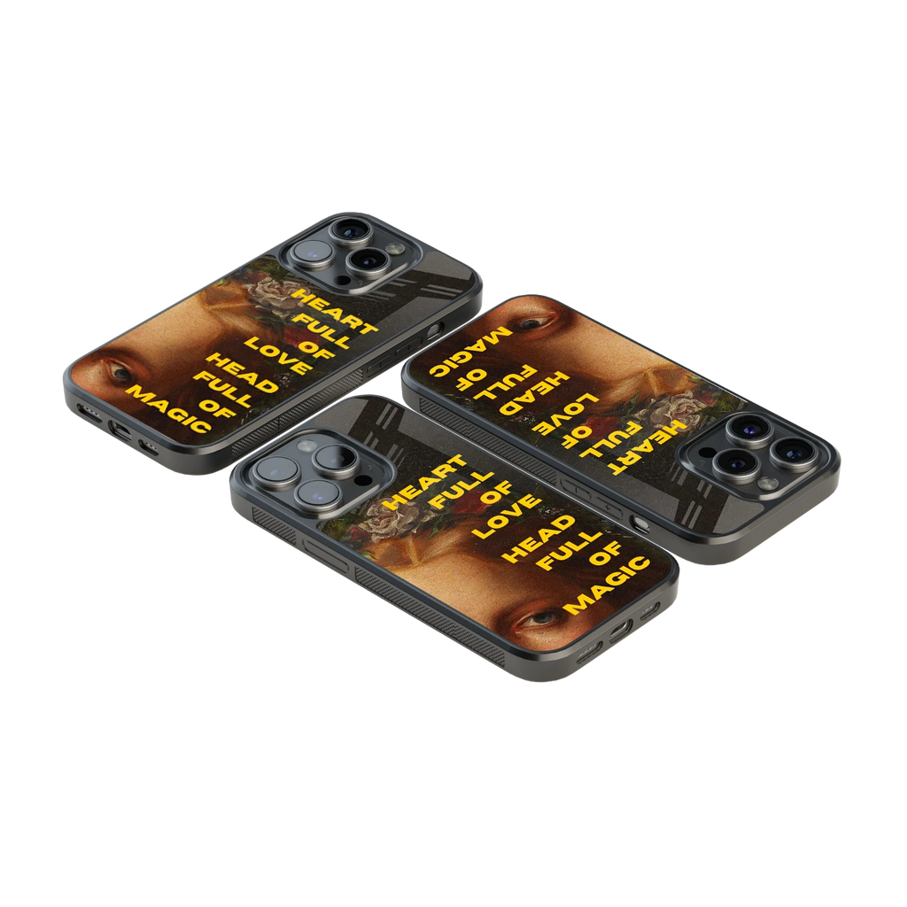 Luxury Glass Back Mobile Cover for iPhone, Samsung Galaxy, OnePlus, Pixel, Redmi & More