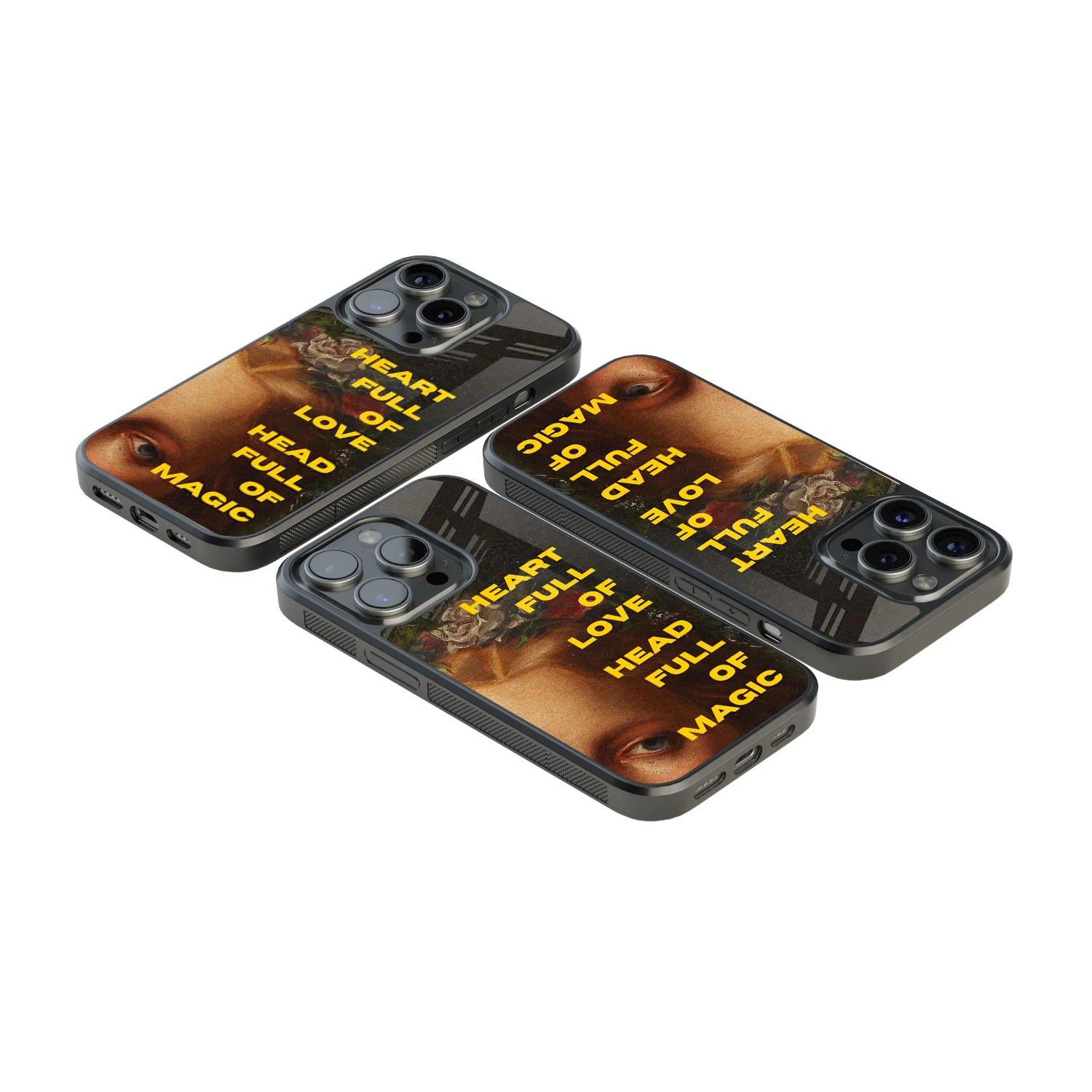 Luxury Glass Back Mobile Cover for iPhone, Samsung Galaxy, OnePlus, Pixel, Redmi & More