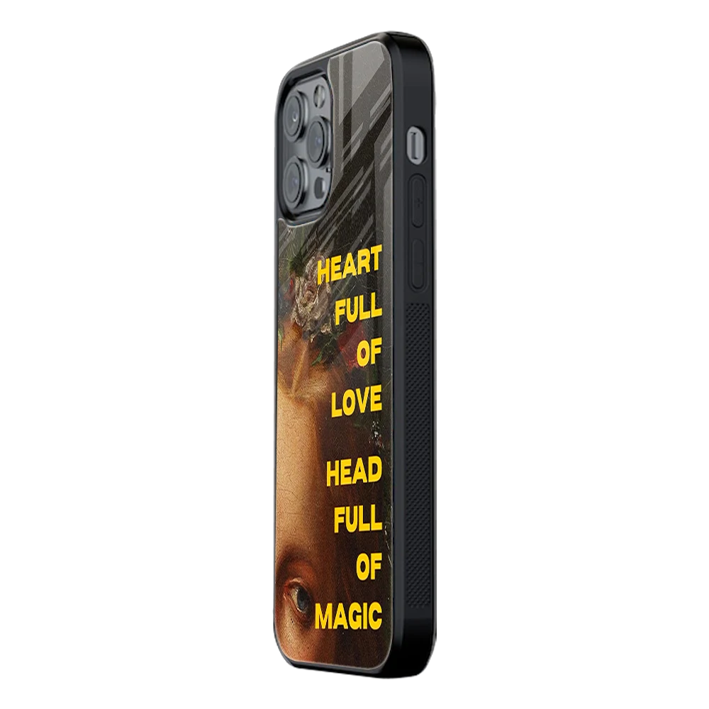Slim Glass Back Phone Case for Multiple Brands iPhone, Samsung, Redmi, OnePlus, Oppo, Vivo
