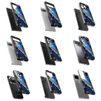 Durable Glass Back Mobile Case for iPhone, Samsung, OnePlus, Google Pixel, Redmi, Vivo, Oppo