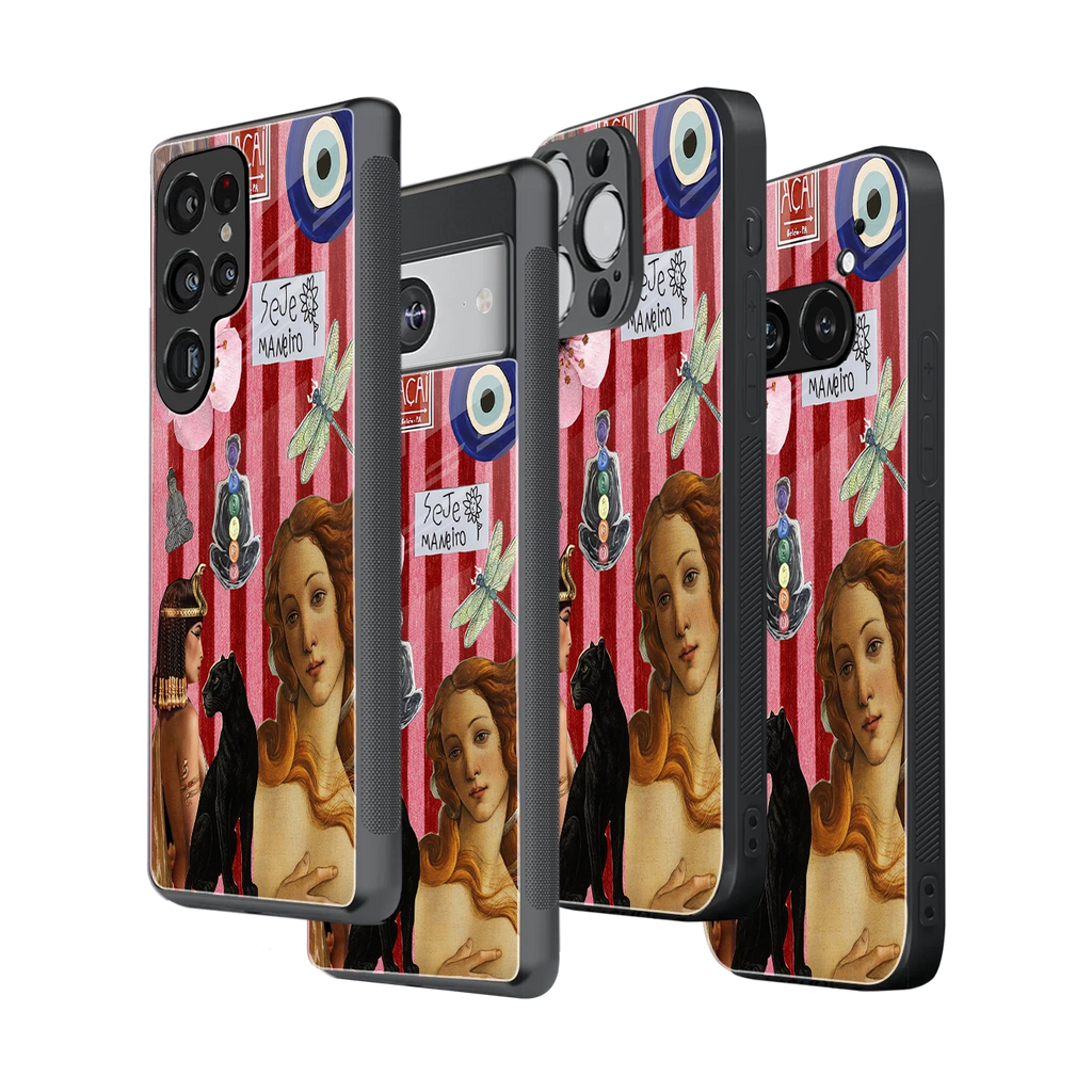 Stylish Glass Back Case for All Smartphones iPhone, Samsung, OnePlus, Pixel, Redmi, Oppo, Vivo, Motorola