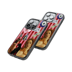 Protective Glass Back Phone Case Compatible with iPhone, Samsung, OnePlus, Pixel & More