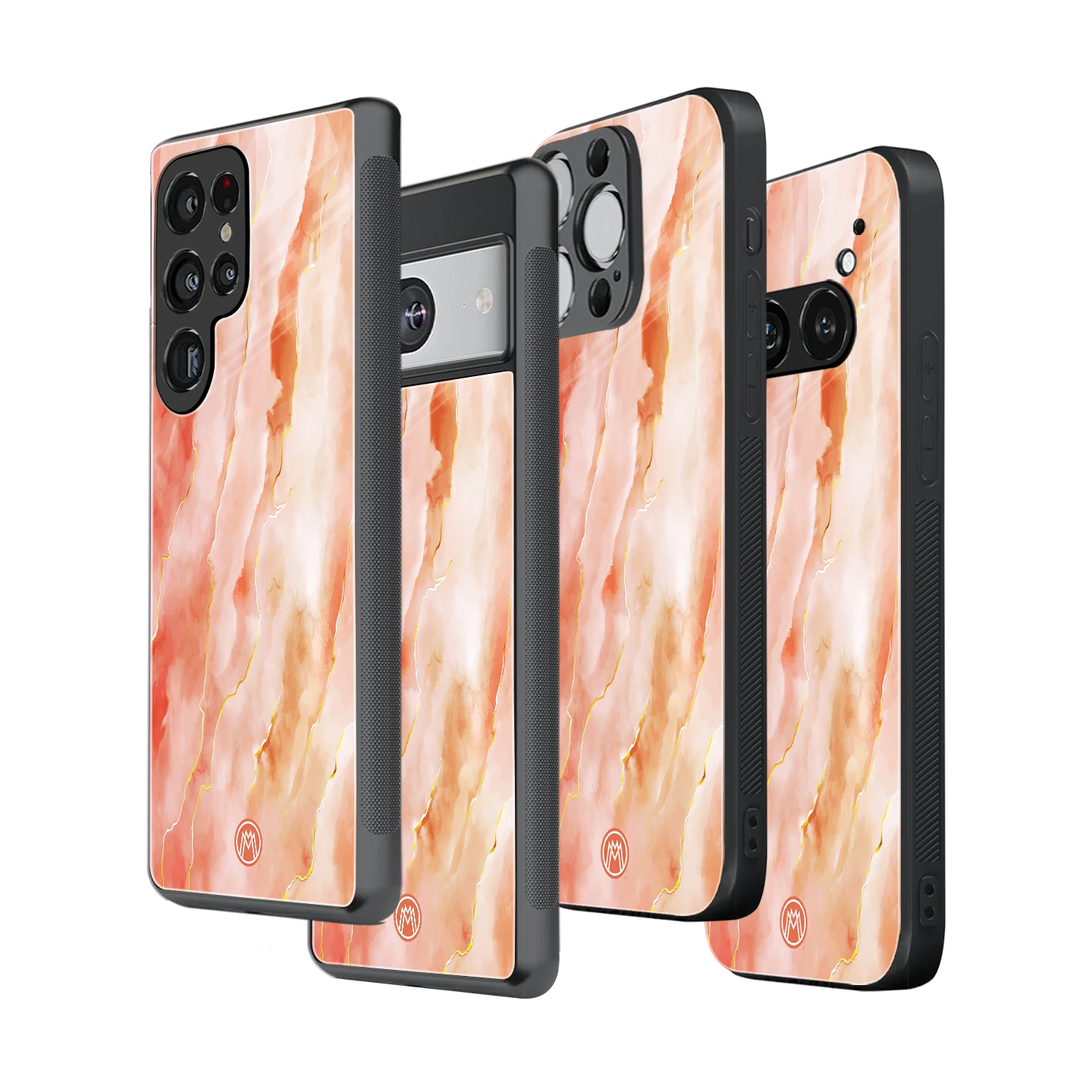 Stylish Glass Back Case for All Smartphones – iPhone, Samsung, OnePlus, Pixel, Redmi, Oppo, Vivo, Motorola