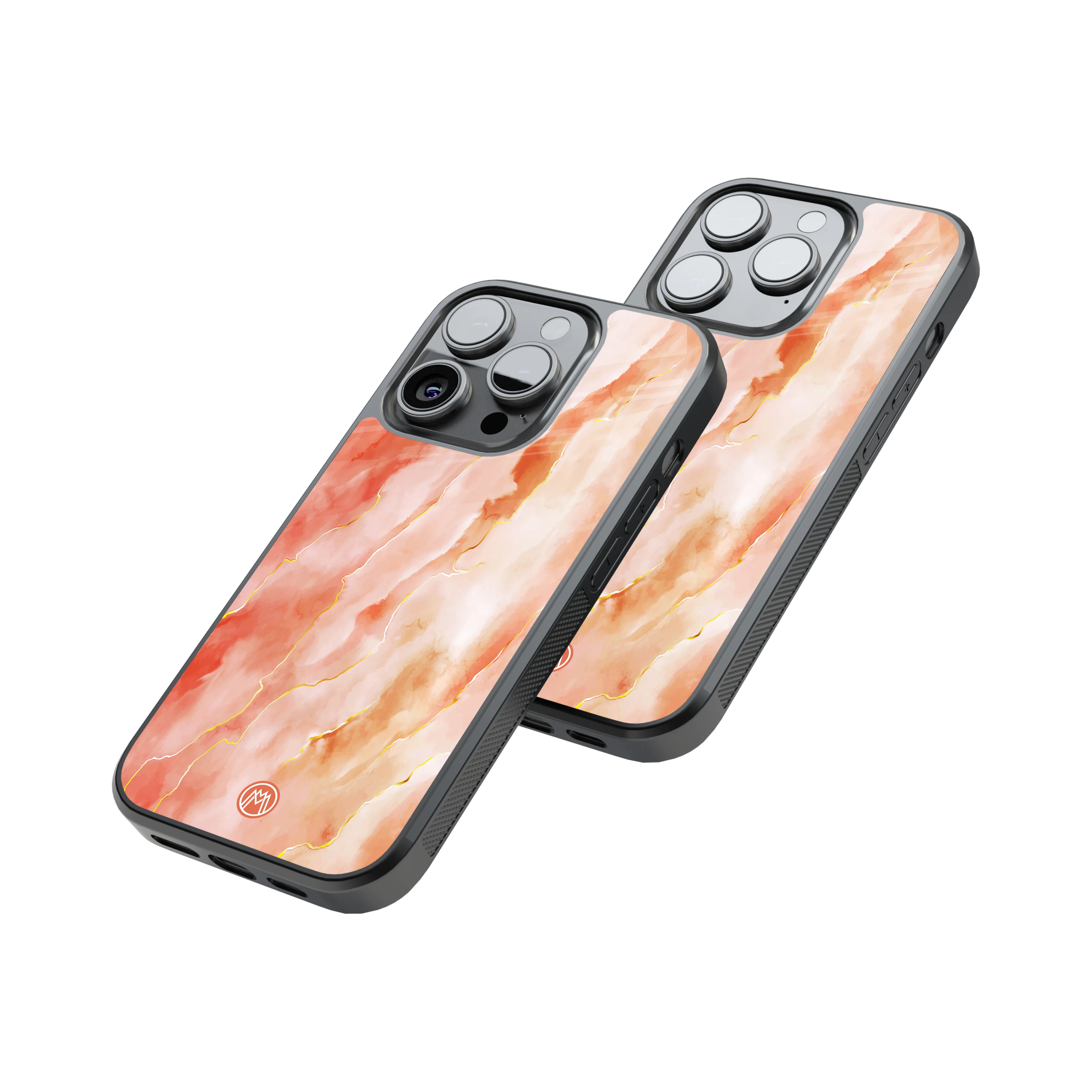 Protective Glass Back Phone Case Compatible with iPhone, Samsung, OnePlus, Pixel & More