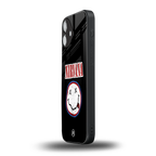 nirvana back phone cover | glass case for iphone 16 plus