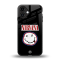 nirvana back phone cover | glass case for iphone 16