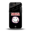 nirvana back phone cover | glass case for iphone 16e
