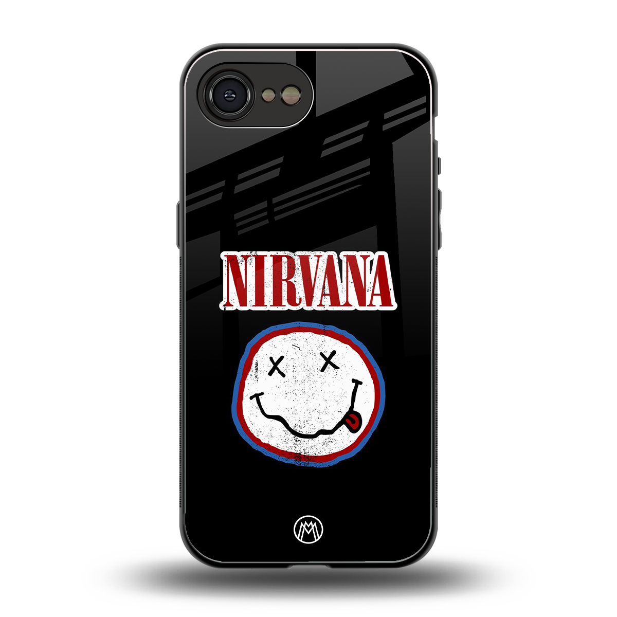 nirvana back phone cover | glass case for iphone 16e