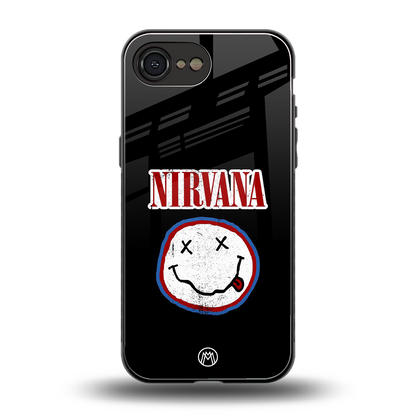 nirvana back phone cover | glass case for iphone 16e