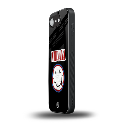 nirvana back phone cover | glass case for iphone 16e