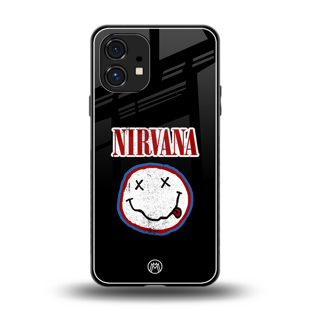 nirvana back phone cover | glass case for nothing phone 1