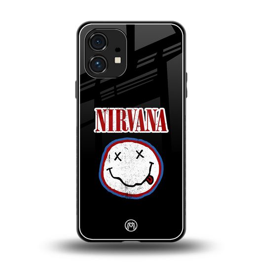 nirvana back phone cover | glass case for nothing phone 1