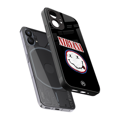 nirvana back phone cover | glass case for nothing phone 1