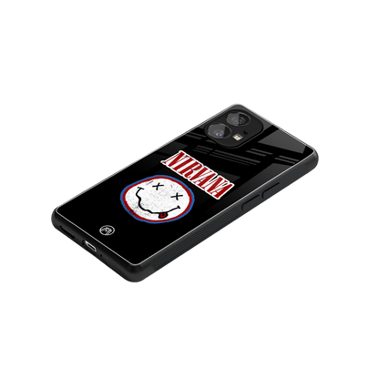 nirvana back phone cover | glass case for nothing phone 1