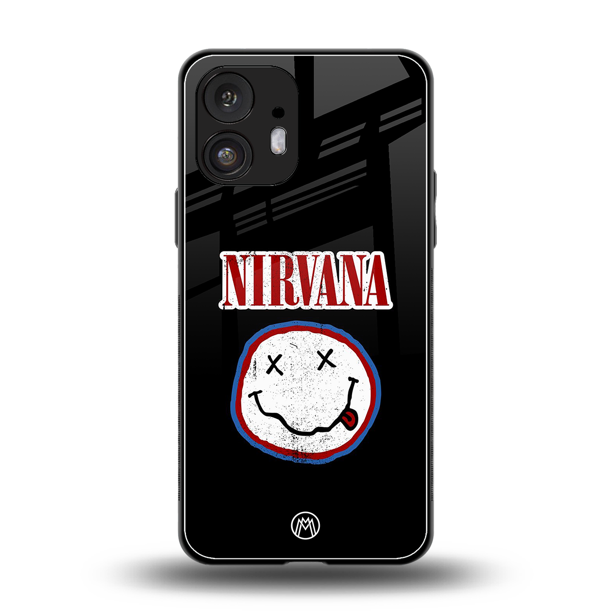 nirvana back phone cover | glass case for nothing phone 2