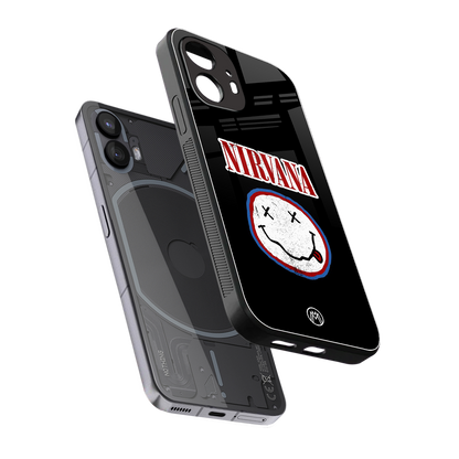 nirvana back phone cover | glass case for nothing phone 2