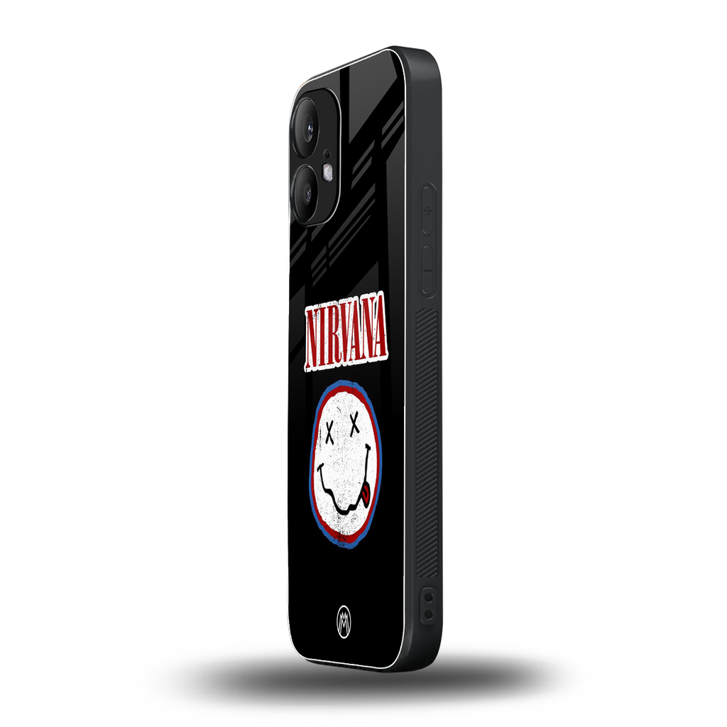 nirvana back phone cover | glass case for nothing phone 2