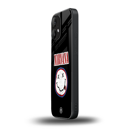 nirvana back phone cover | glass case for nothing phone 2