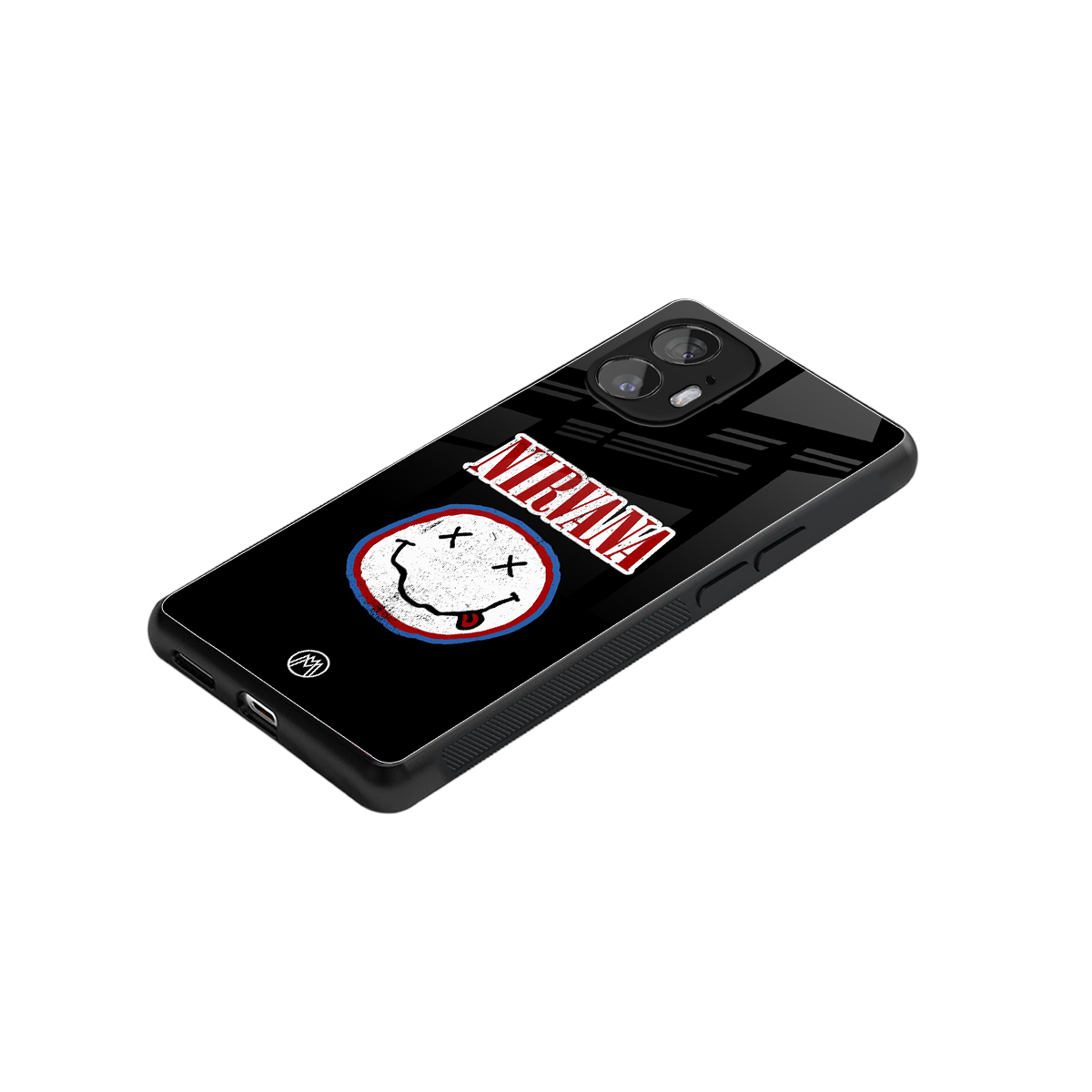 nirvana back phone cover | glass case for nothing phone 2