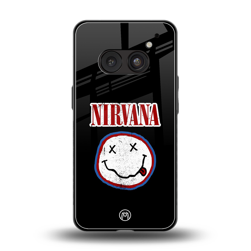 nirvana back phone cover | glass case for nothing phone 2a