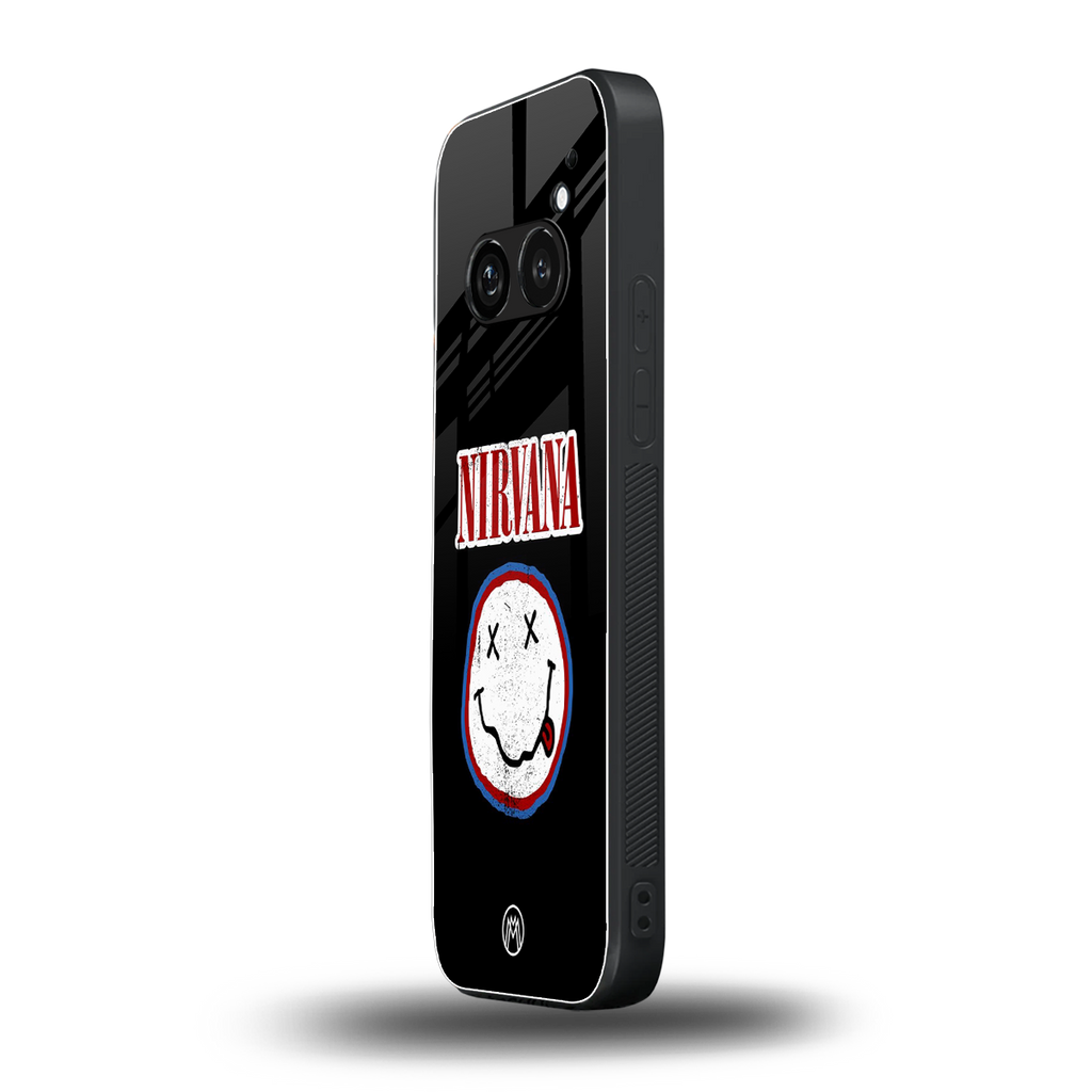nirvana back phone cover | glass case for nothing phone 2a