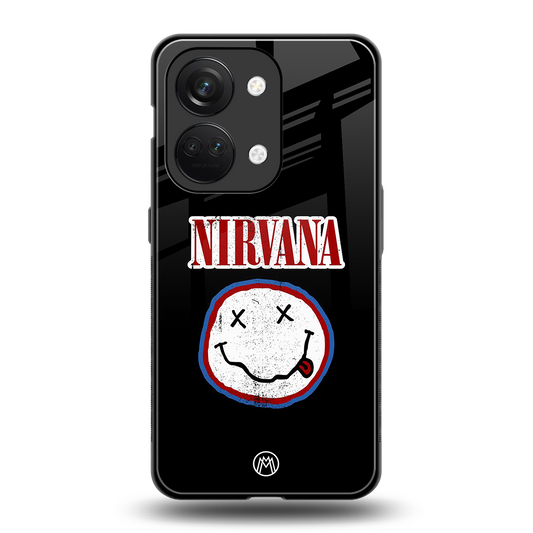 nirvana back phone cover | glass case for oneplus nord 3