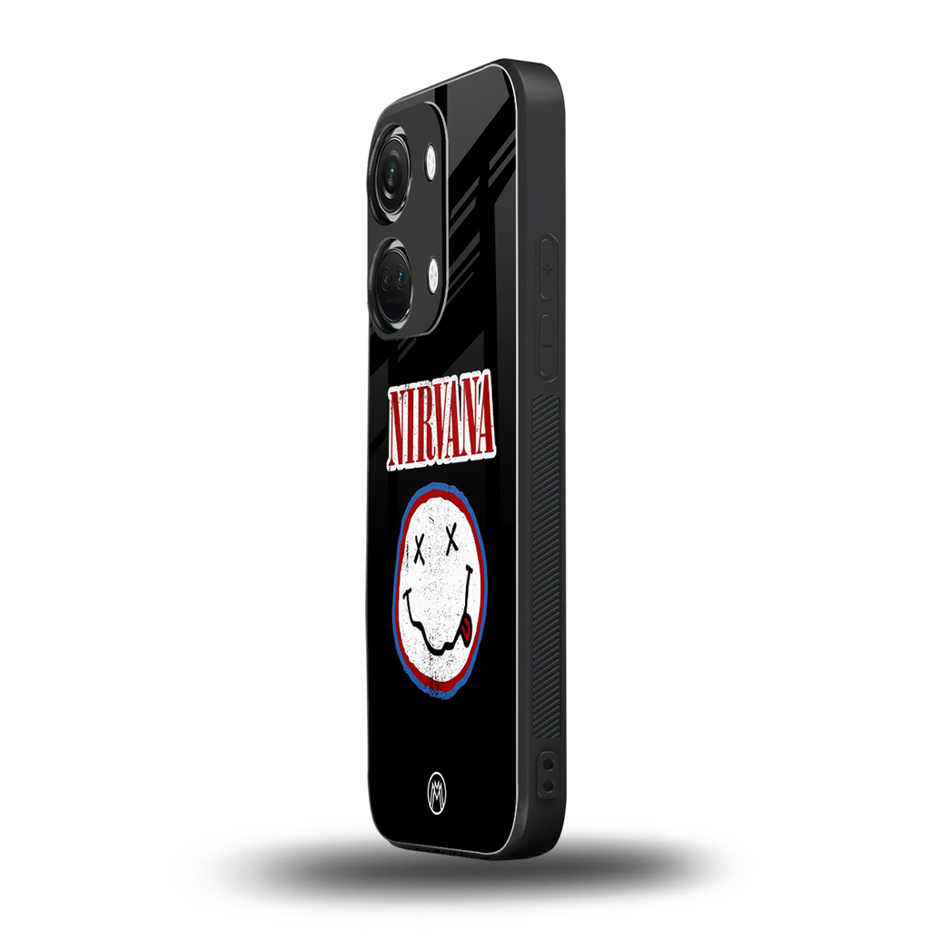 nirvana back phone cover | glass case for oneplus nord 3