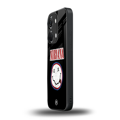 nirvana back phone cover | glass case for oneplus nord 3