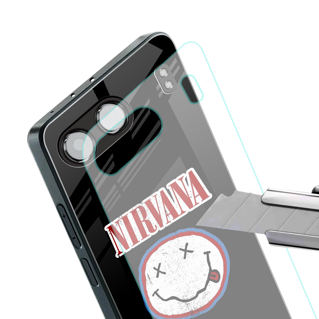 nirvana back phone cover | glass case for oneplus nord 4
