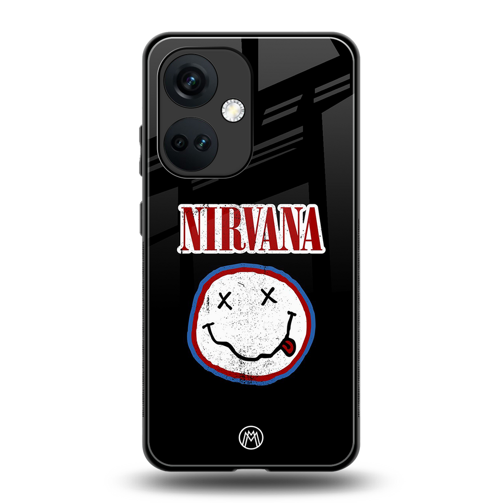 nirvana back phone cover | glass case for oneplus nord ce 3