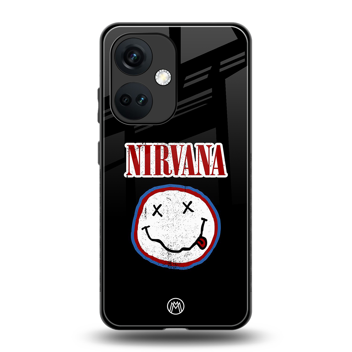 nirvana back phone cover | glass case for oneplus nord ce 3