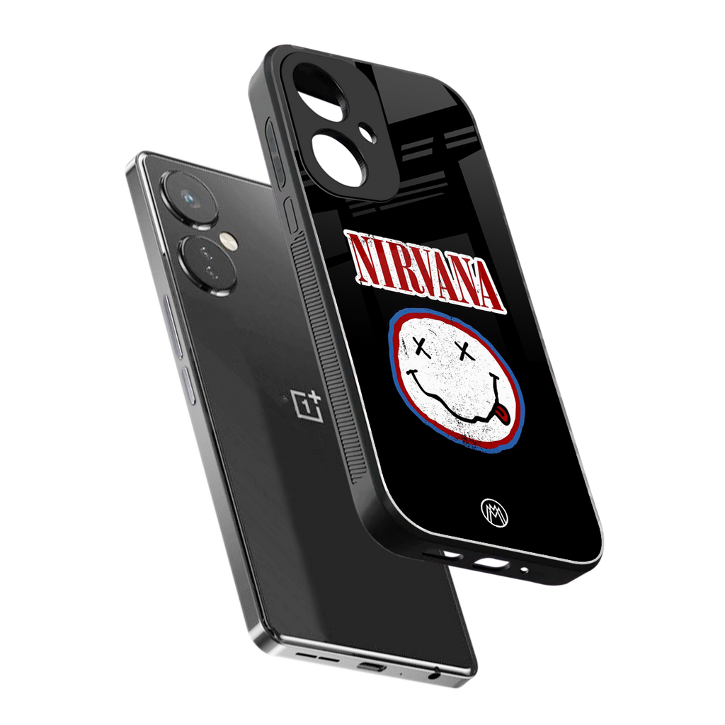 nirvana back phone cover | glass case for oneplus nord ce 3