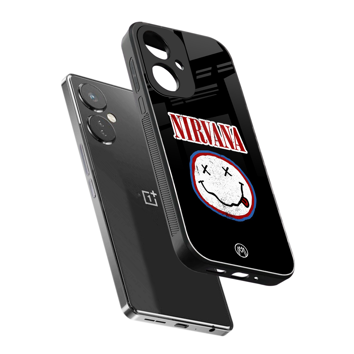 nirvana back phone cover | glass case for oneplus nord ce 3