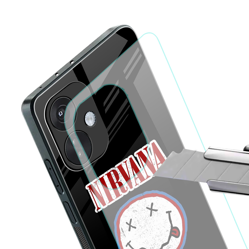 nirvana back phone cover | glass case for oneplus nord ce 3