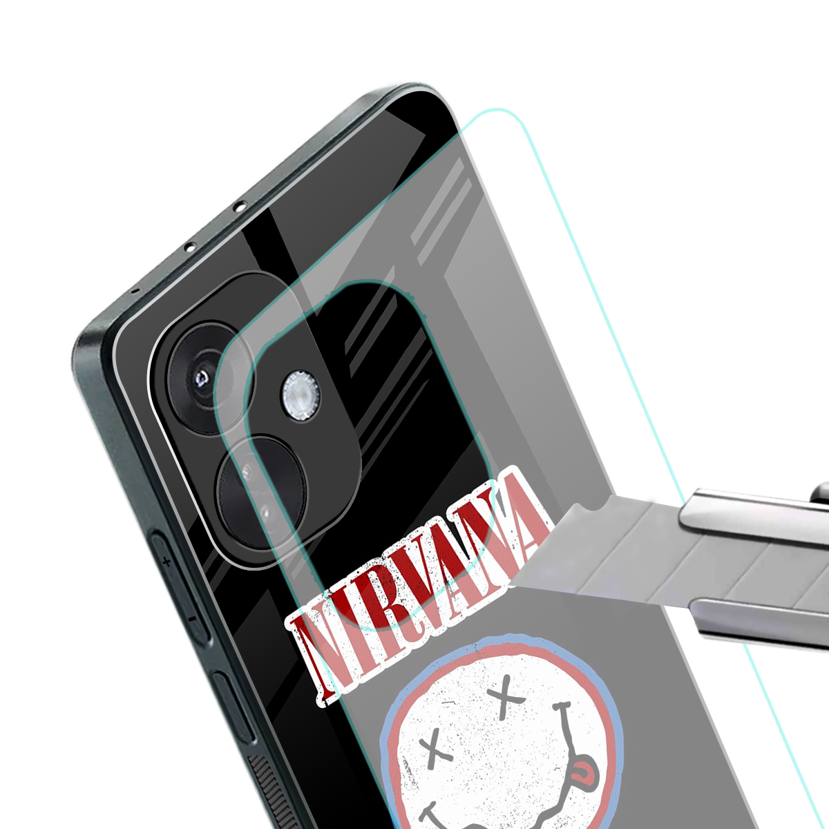 nirvana back phone cover | glass case for oneplus nord ce 3