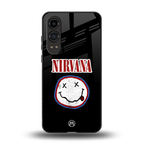 nirvana back phone cover | glass case for oneplus nord ce 4 lite