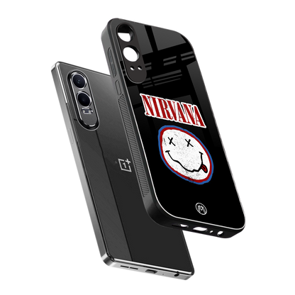 nirvana back phone cover | glass case for oneplus nord ce 4 lite