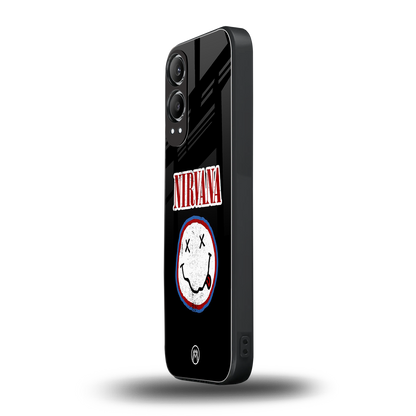 nirvana back phone cover | glass case for oneplus nord ce 4 lite