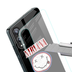 nirvana back phone cover | glass case for oneplus nord ce 4 lite