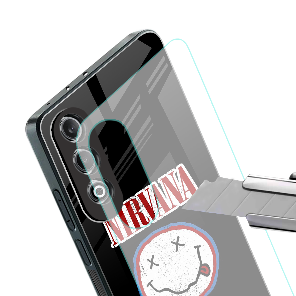 nirvana back phone cover | glass case for oneplus nord ce 4