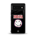 nirvana back phone cover | glass case for Google Pixel 6A