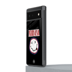 nirvana back phone cover | glass case for Google Pixel 6A